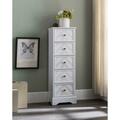 Inroom Furniture Designs Accent Cabinet Wood - Wash White R0445